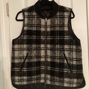 Madewell Reversible Vest in Copeland Plaid